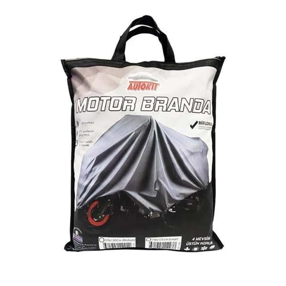 AUTOKİT MOTOR BRANDASI L 240X135 CM