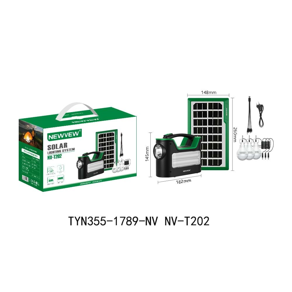 NV-T202 Solar Lighting Sistem