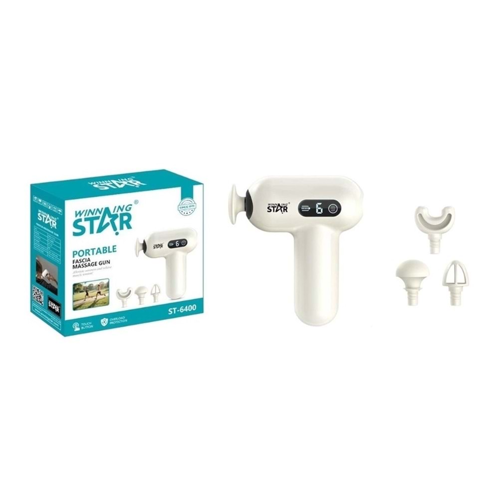 Winning Star ST-6400 Portatif Massage Gun