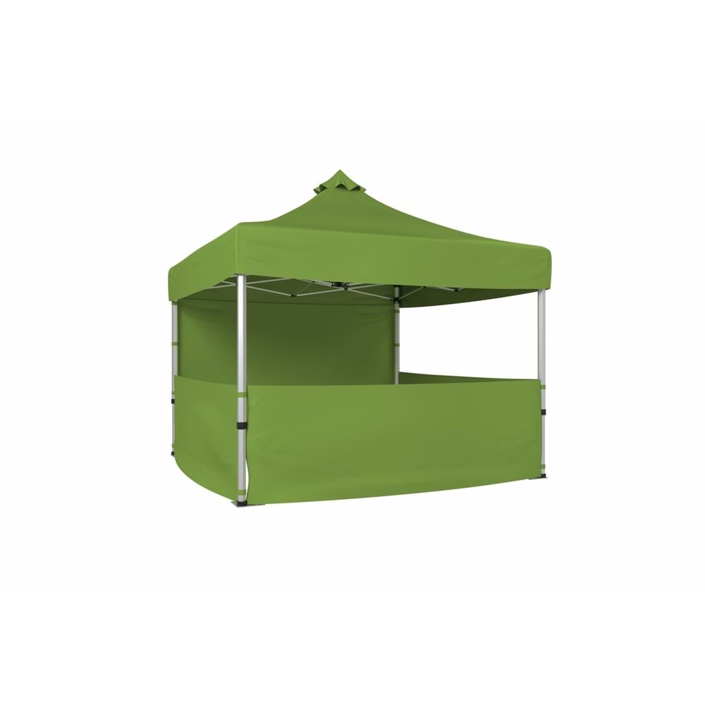 Gazebo 3 Mt Yarım Perde Açık gri (SADECE YARIM PERDE)