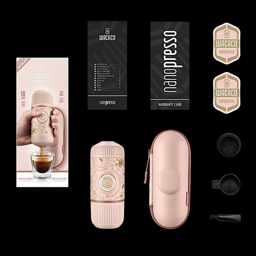Wacaco Nanopresso Dark Souls Pink +Case