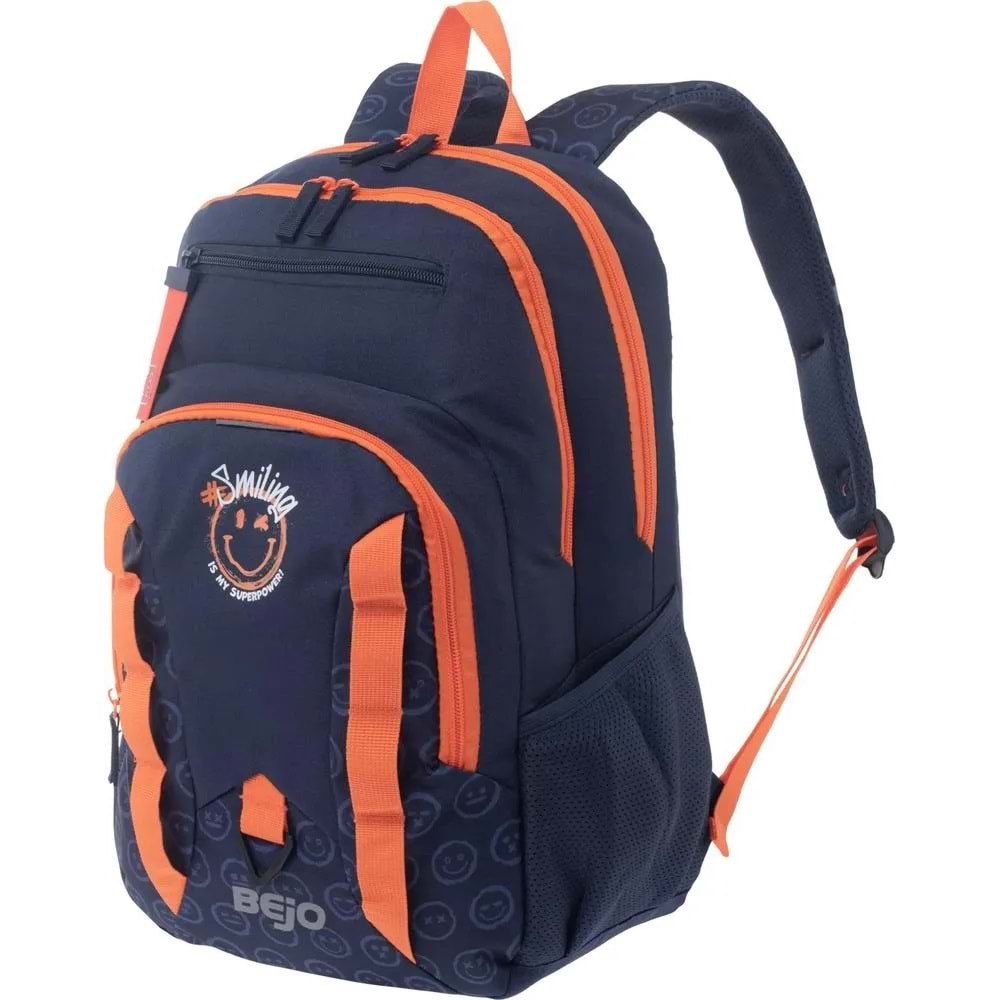 BEJO BRONTI SIRT ÇANTASI NAVY/ORANGE