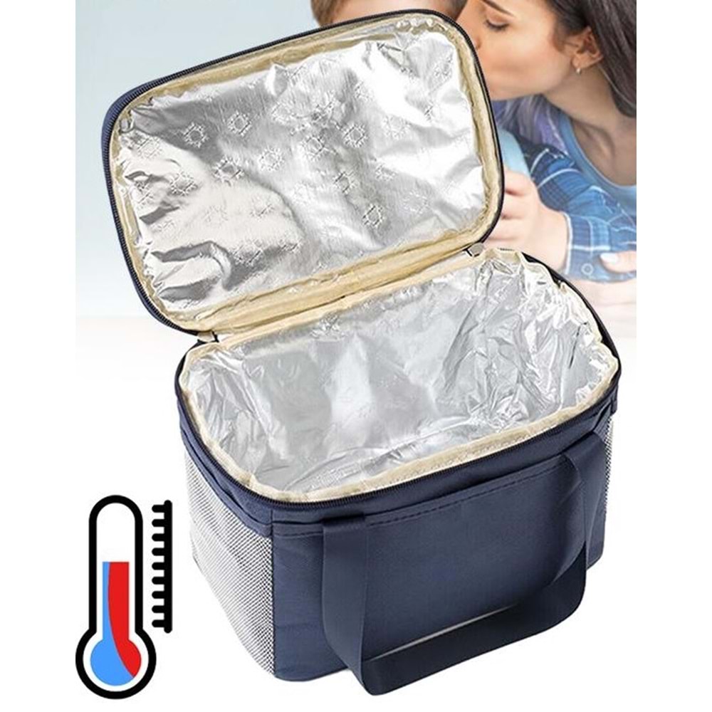 Termal Çanta 7 Liters black/brown/blue CB-311