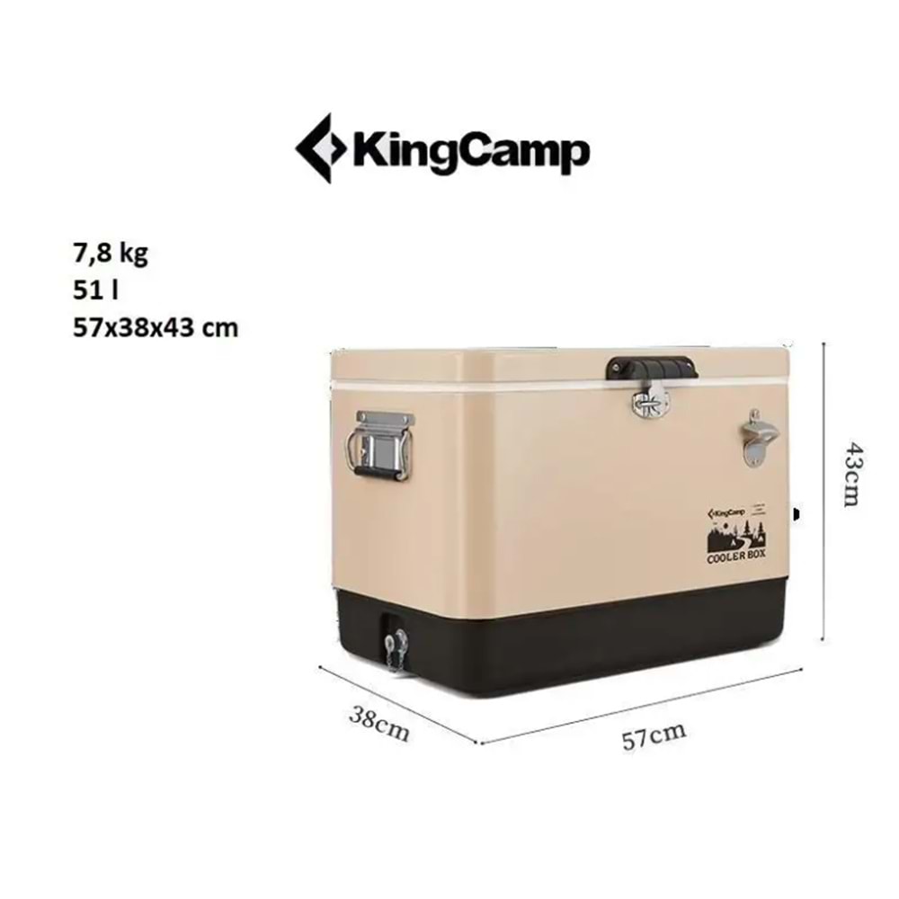KingCamp 51 L COOLER BOX KP2301