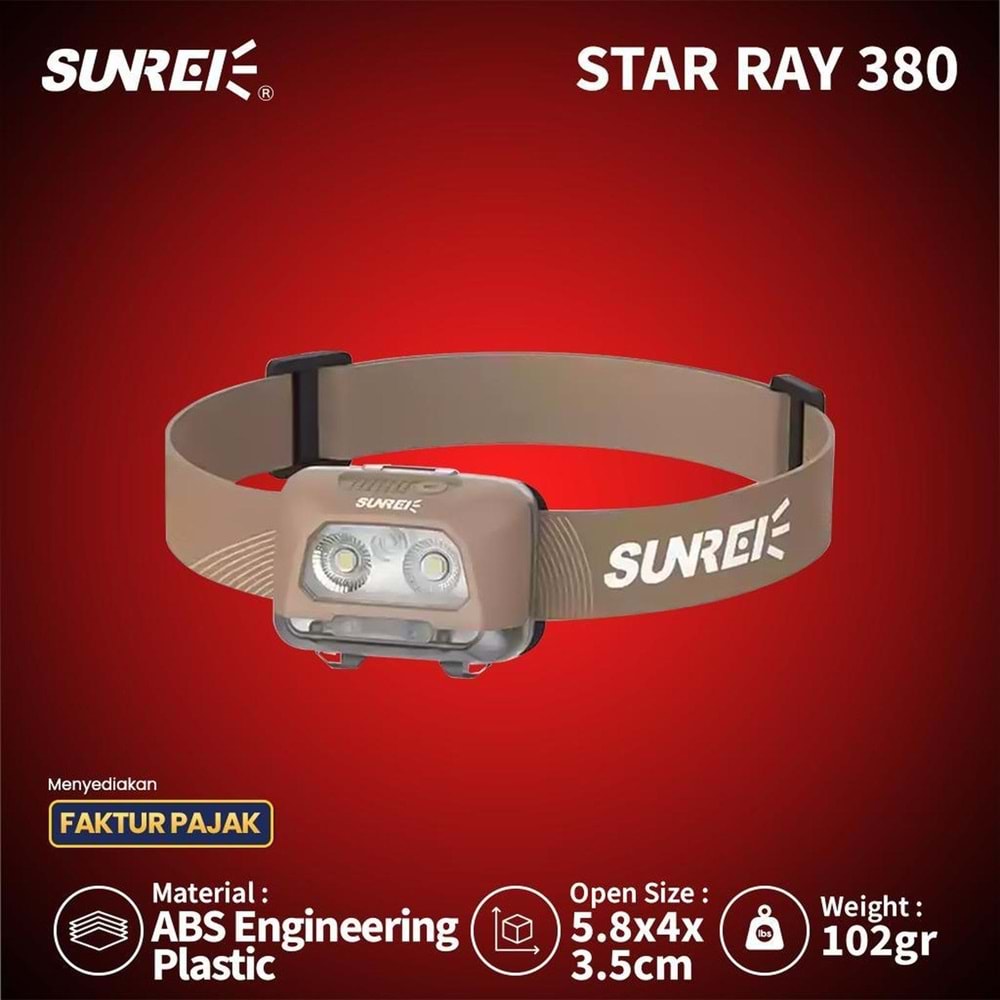 Sunrei Starray 480 lamba kafa lambası