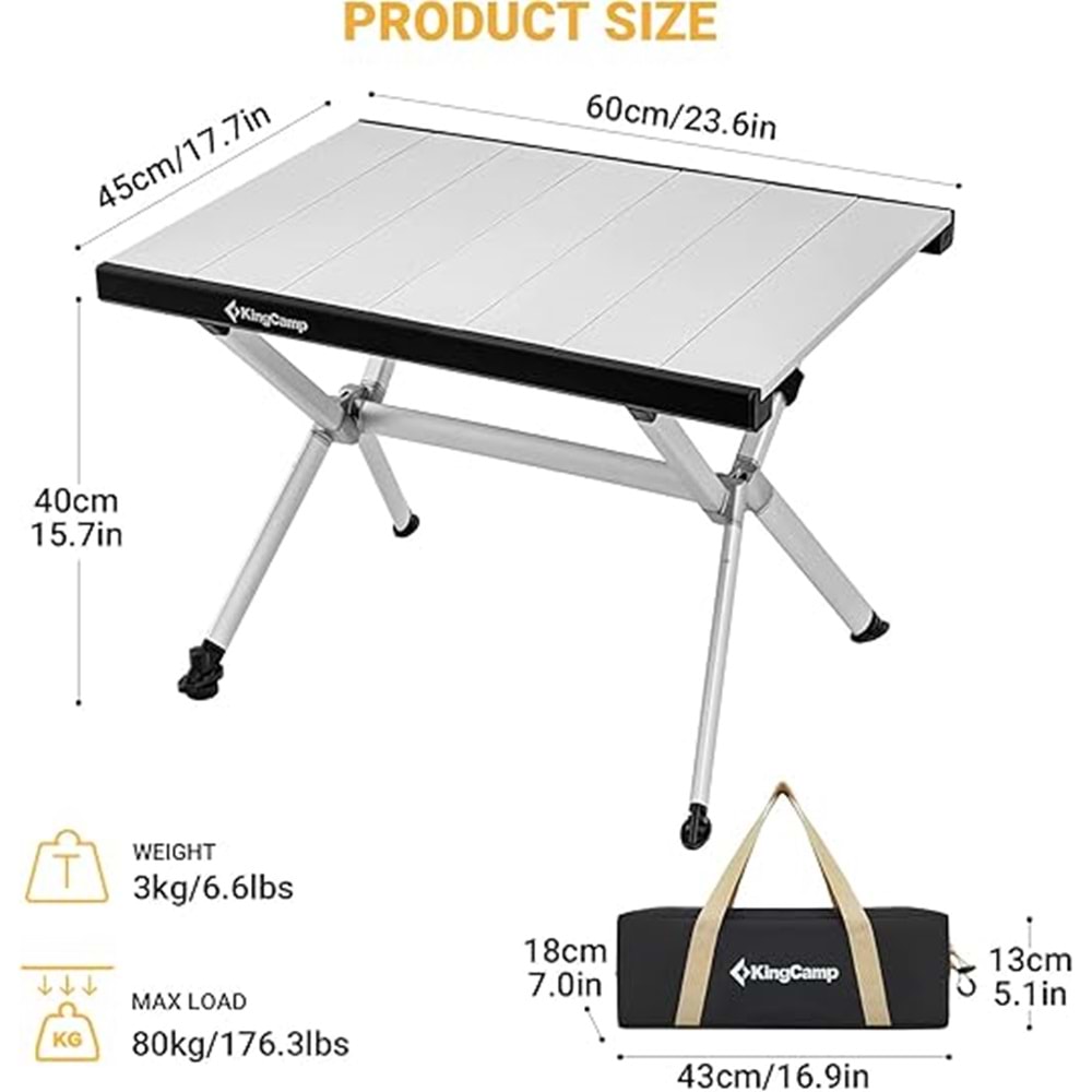 KingCamp Dolomite S 60X45X40CmKC 2204
