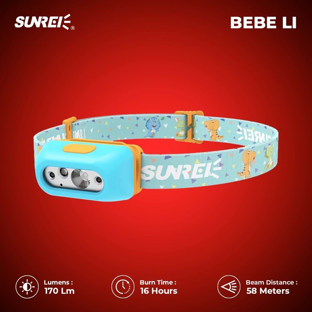 SUNREİ BEBE-Lİ KAFA LAMBASI