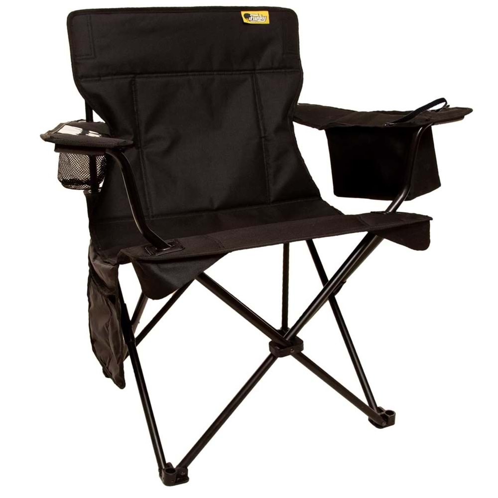 Funky Cool Ice Siyah Lüks Kamp Sandalyesi