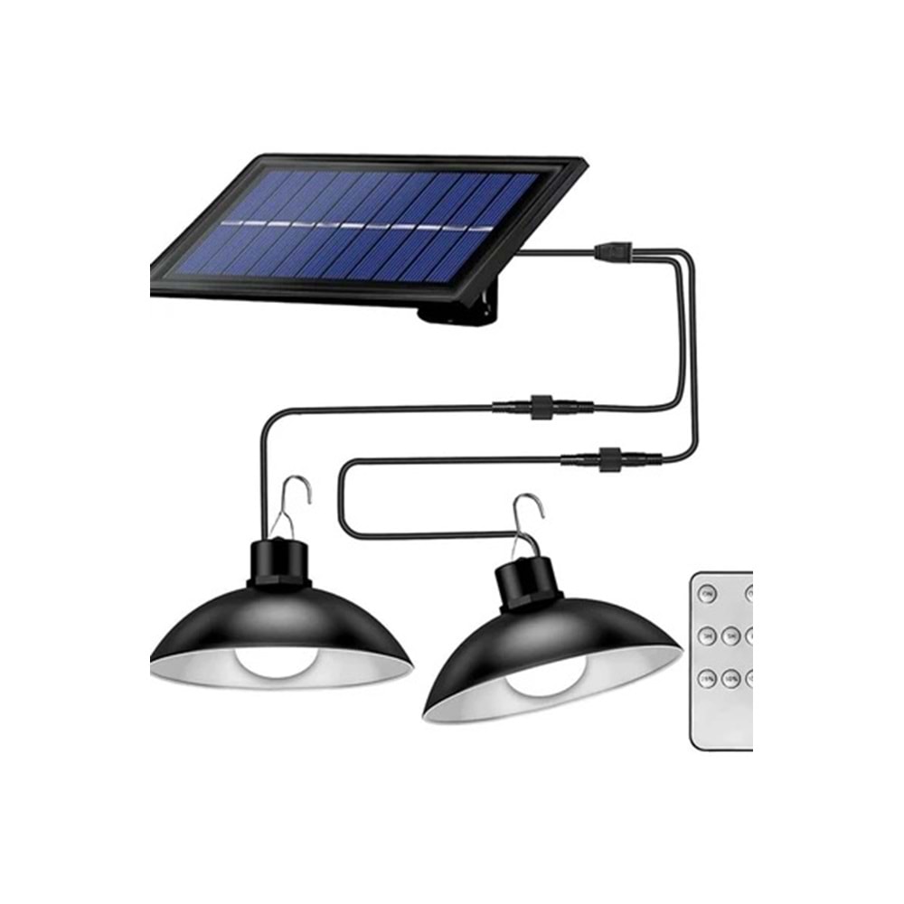 Solar Kablolu İkili Aplik