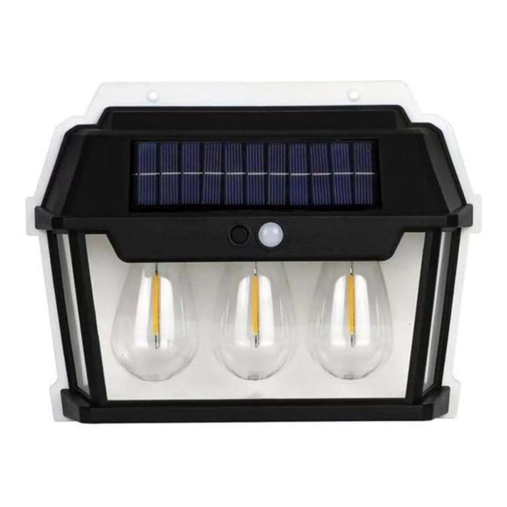 Solar3 lü Rustik Duvar Aplik