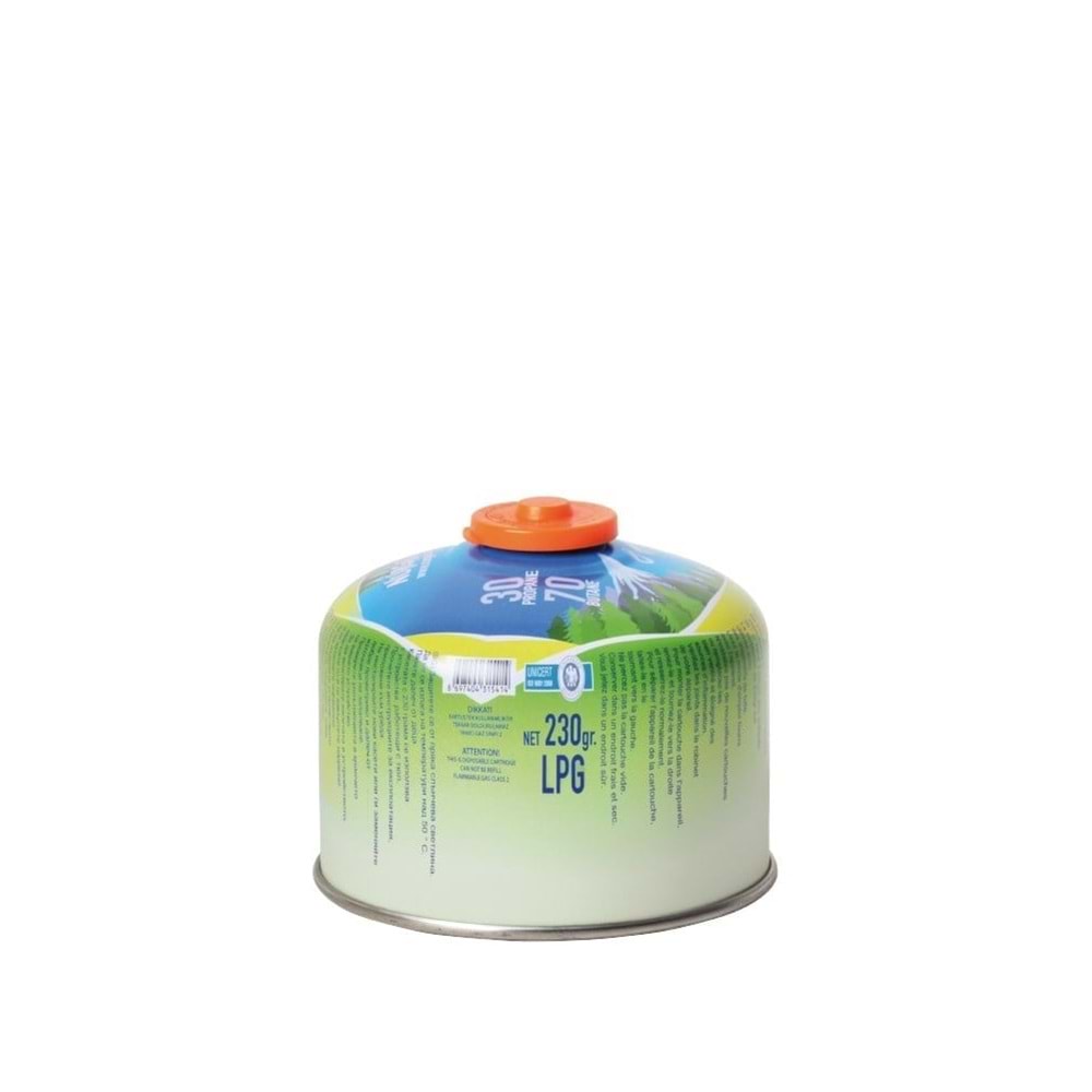 Nurgaz 230gr Vidalı Kartuş Gaz