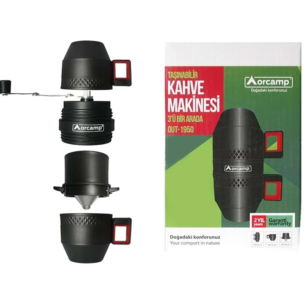 Orcamp Taşınabilir Kahve Makinesi