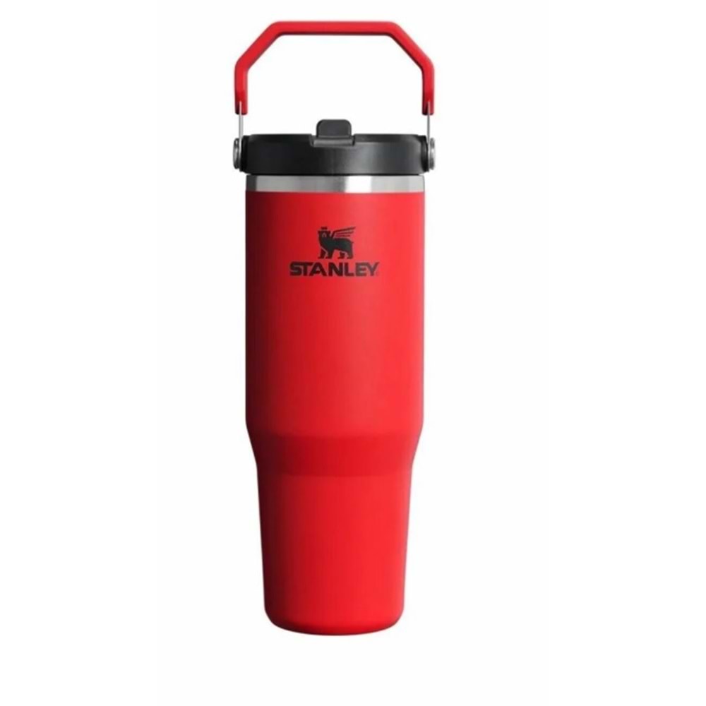 Stanley Flip Straw 30 Oz Chili Black Kırmızı