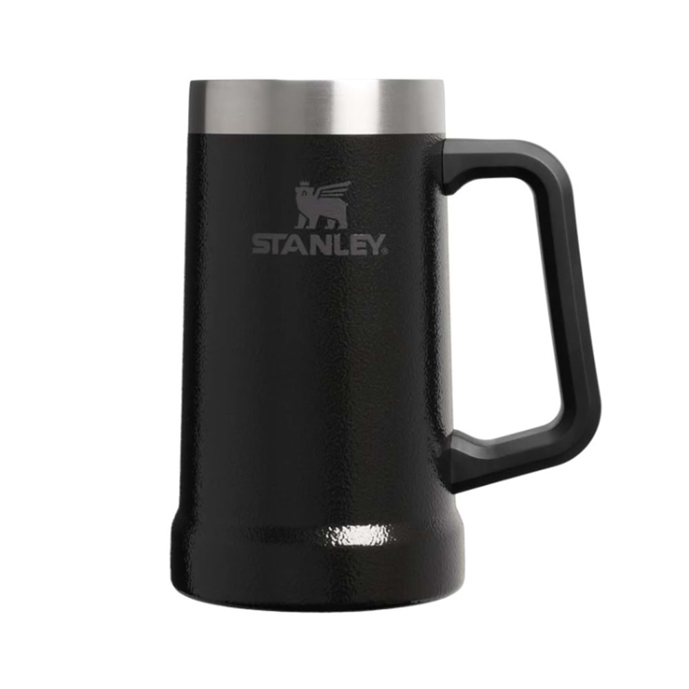 Stanley Beer Stein 24 oz Hammertone Black