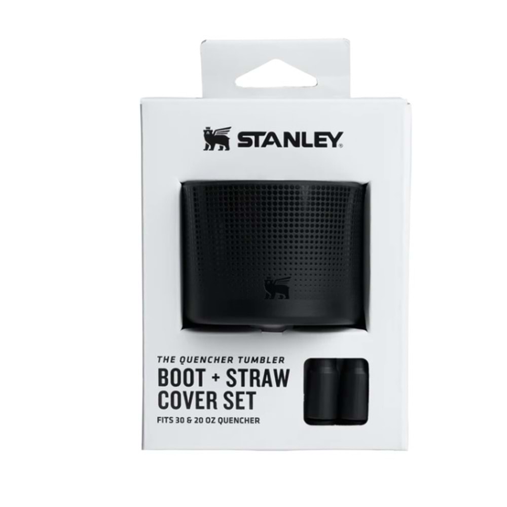 Stanley Boot + Straw Cover altlık Black Fıts 30& 20oz quencher