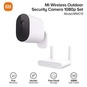 Mi Wireless Outdoor Security kamera 1080 set