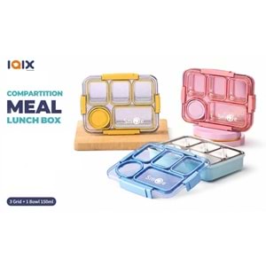 IQIX Lunch Box 5 Bölmeli 2554029 Yemek Kabı
