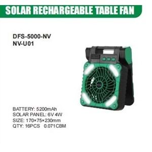 Newvew NV-U01 Solar Fan
