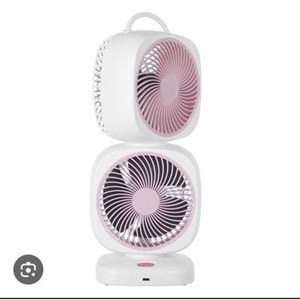 Şarjlı Mini Fan 2li Oynar Başlık