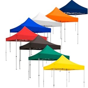 Gazebo Üst Tente Krem 3X3 alüminyum (SADECE TENTE)