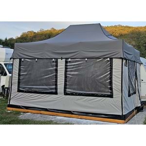 Gazebo Çadır Kiti 3x4,5 (SADECE TENTESİ)