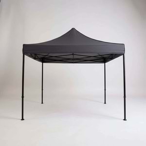 Gazebo 4x4 mt Çelik Üst Tente Gri (SADECE TENTE)