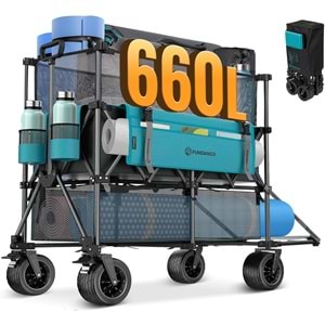 Fundango Double Dacker Folding Wagon Trolli 9c2651