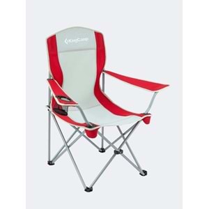 King Kamp Lotus B20 Sandalye red grey KC3818