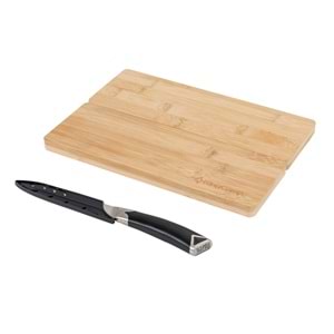 King Kamp Kesme Tahtası ve Bıçak Seti KA2211