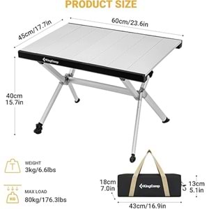KingCamp Dolomite S 60X45X40CmKC 2204