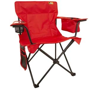 Funky Cool Ice Kırmızı Lüks Kamp Sandalyesi