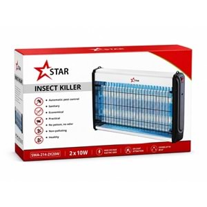 Star Elektrikli Sinek Makinesi 2x10W
