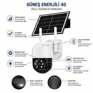 JORTAN SOLAR POWERED Wİ-Fİ / 4G CAMERA JT-8181 4G