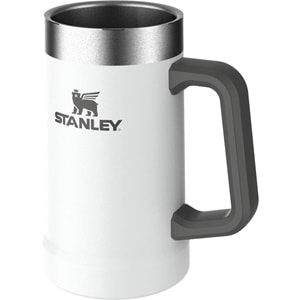 Stanley Beer Stein 24 Oz frost beyaz