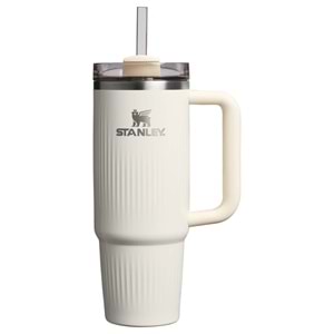 Stanley Quencher 40 Oz Fluted Tumbler Cream Gloss