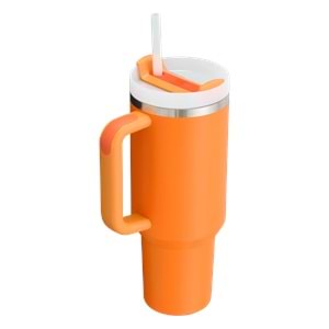 Stanley Quencher 40 Oz Goldenrod Coral