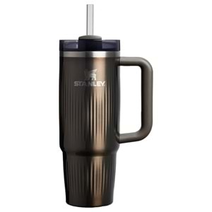 Stanley Quencher 40 Oz Fluted tumbler Gun Metal