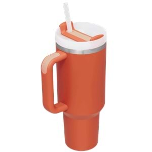 Stanley Quencher 40 Oz Hot Coral