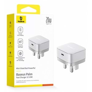 BASEUS 20W BAŞLIK BEYAZ