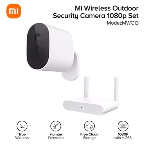 Mi Wireless Outdoor Security kamera 1080 set