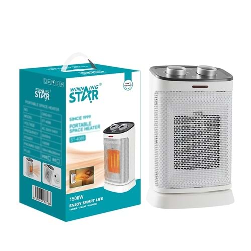 Winningstar st-4086 1500w dikey Elektirikli Sobalar