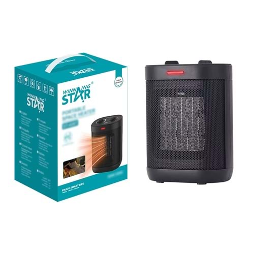 Winningstar st-4087 heater 900/1500w Elektirikli Sobalar