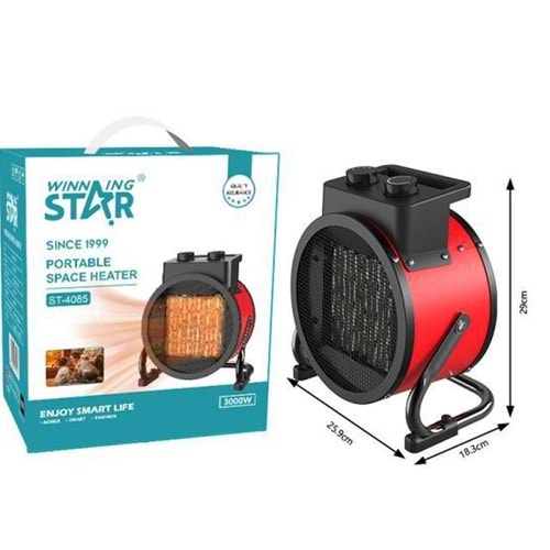 Winningstar st-4085 heater 2400W Elektirikli Soba