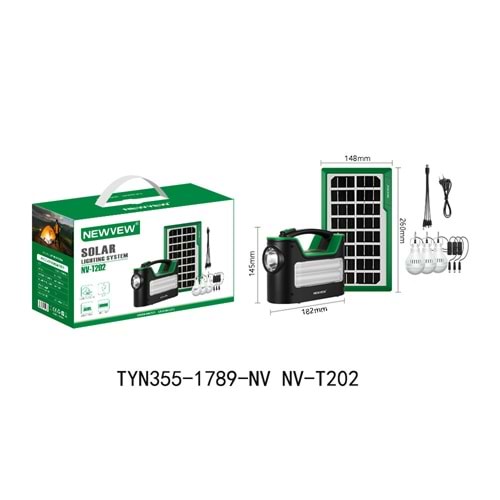 NV-T202 Solar Lighting Sistem