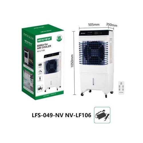 NEWVEW NV-LF106 Air Cooler Bahçe Kliması 55w Şarjlı ac220v/dc12v