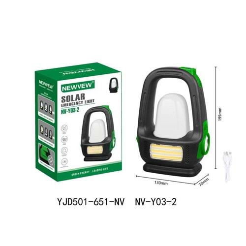 Newvew NV-Y03-2 Solar Işık