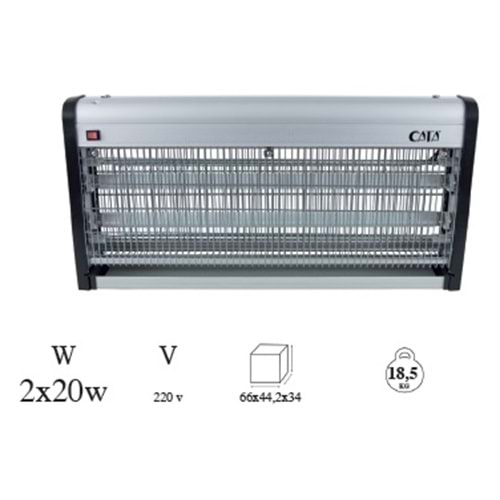 Cata CT-9401 Sinek Cihazı 2x20W