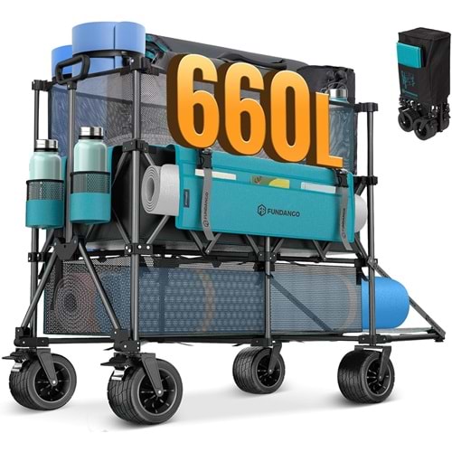 Fundango Double Dacker Folding Wagon Trolli 9c2651