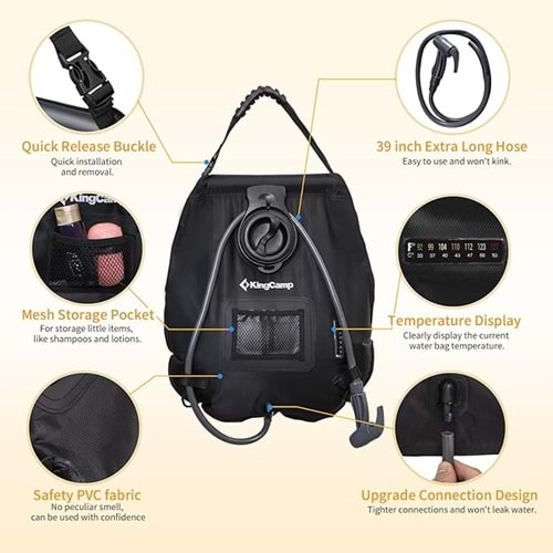 King Kamp Shower Bag 20 L KO2402