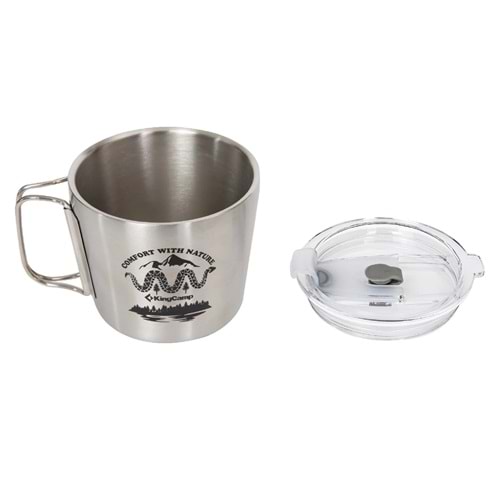 KingCamp Stainless Steel Cup KA2512 350ml